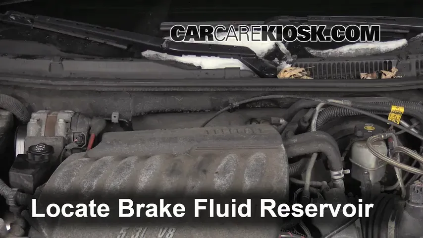 2007 Chevrolet Impala SS 5.3L V8 Brake Fluid